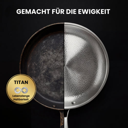 Deutsche Premium Titan Bratpfanne
